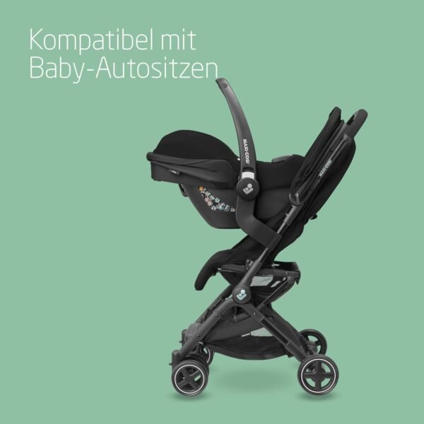 Maxi-Cosi Lara2 Baby Kinderwagen, 0–4 Jahre, 0–22 kg, federleichter, kompakter Buggy, 3 Liegepositionen – Bild 7